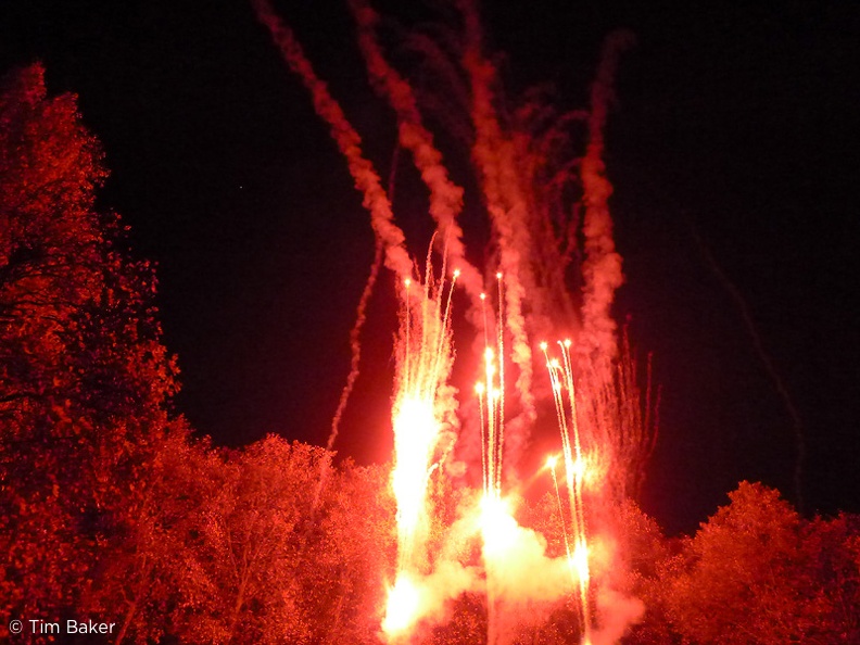 Willesden Roundwood Park Fireworks