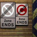 Parkade zone ends