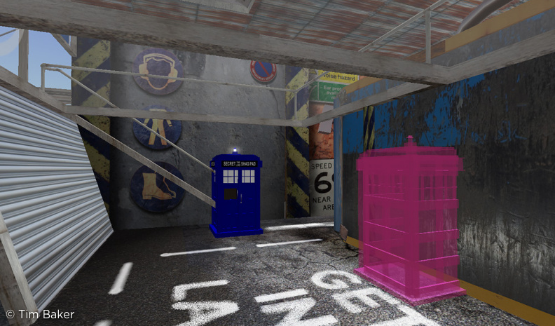 Oh the cavalry's here, inc the Gay Tardis, so we're safe