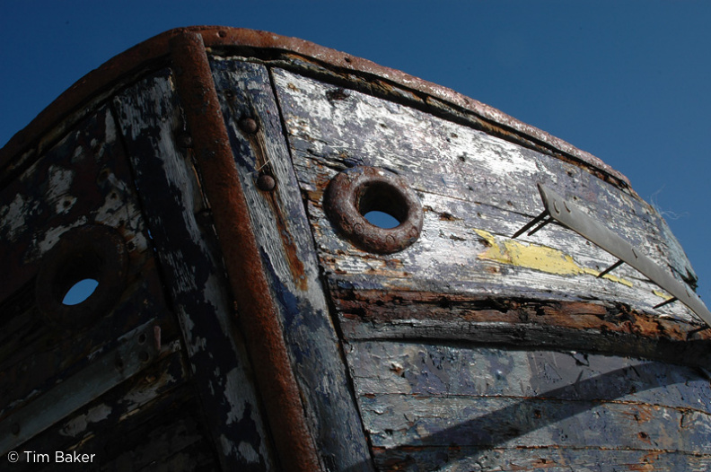 Wrecked boat, Ullapool