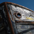 Wrecked boat, Ullapool