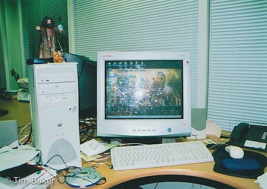 My desk 2002