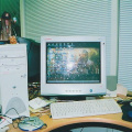 My desk 2002