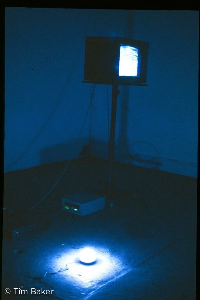 Video installation, circa 1993