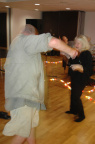 Linda and John dancing