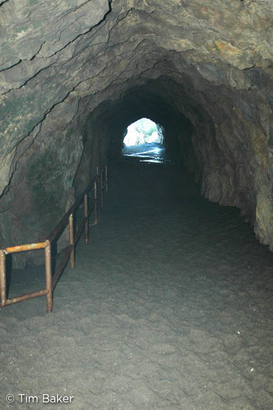 Sutro baths - tunnel