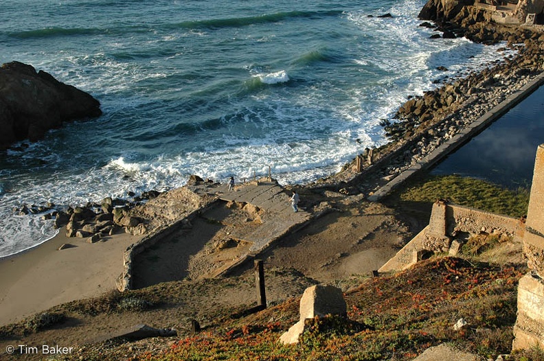 Site of the old Sutro baths