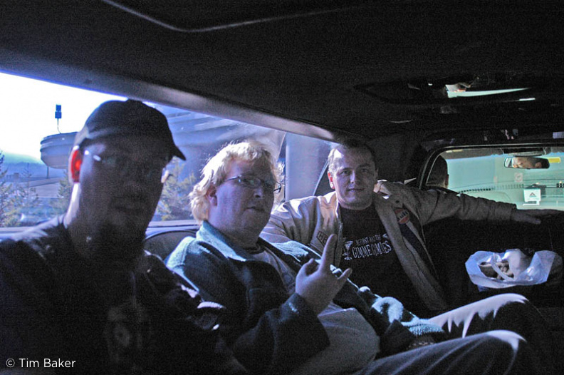 In the Limo from Ian's POV