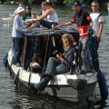 Pirates of Pilchard 2005 Music Barge at Reading