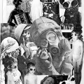 Masked War collage