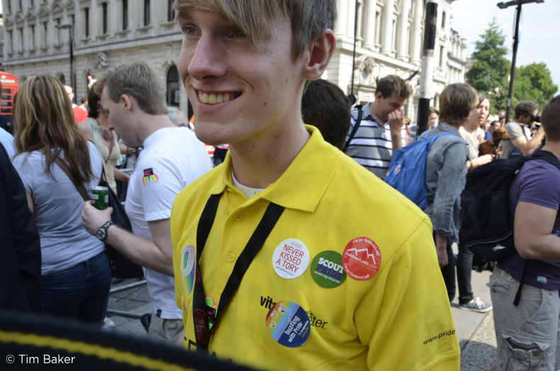 London Pride 2011 - Never Kissed a Tory