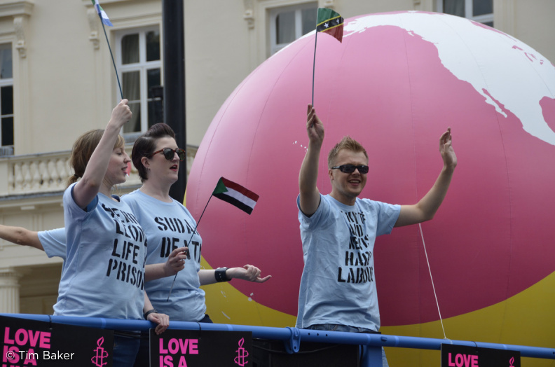 London Pride 2011 - Amnesty