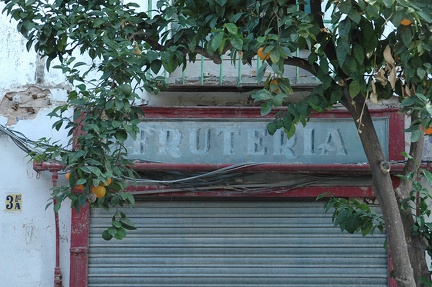 Fruit shop in Seville